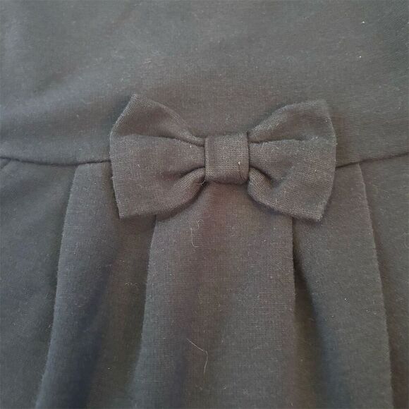 The Children's Place Toddler Girls XS size 4 Blue Sleeveless Bow Party Dress - Picture 2 of 6